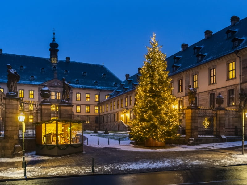 Blick auf Fuldas Stadtschloss